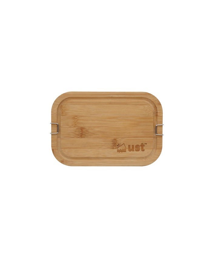 ust Bamboo Bread Box w/Strap - Image 2