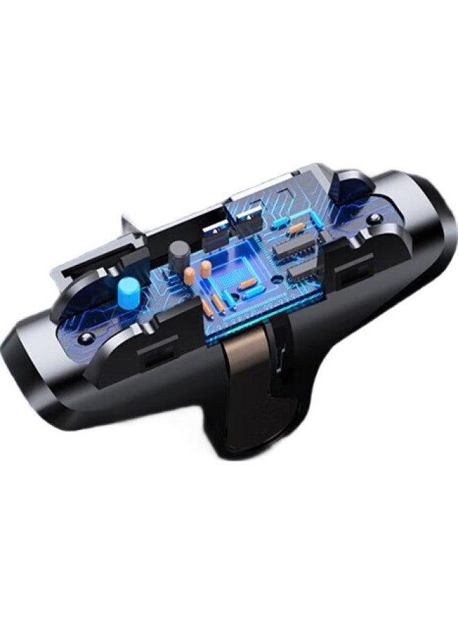 KOVOL Kewo, Pubg Auto-Reloading Gun Assist, Mobile Game Four-Finger Physical Frequency-Adjusting Button, External One-Click Dumper, Compatible With Apple And Android Phones - Image 3