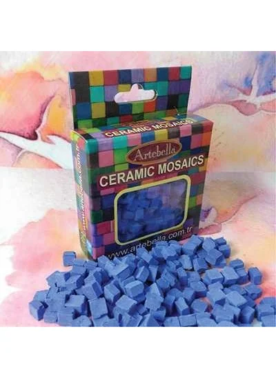 Artebella Ceramic Mosaic Blue, 8x8 mm