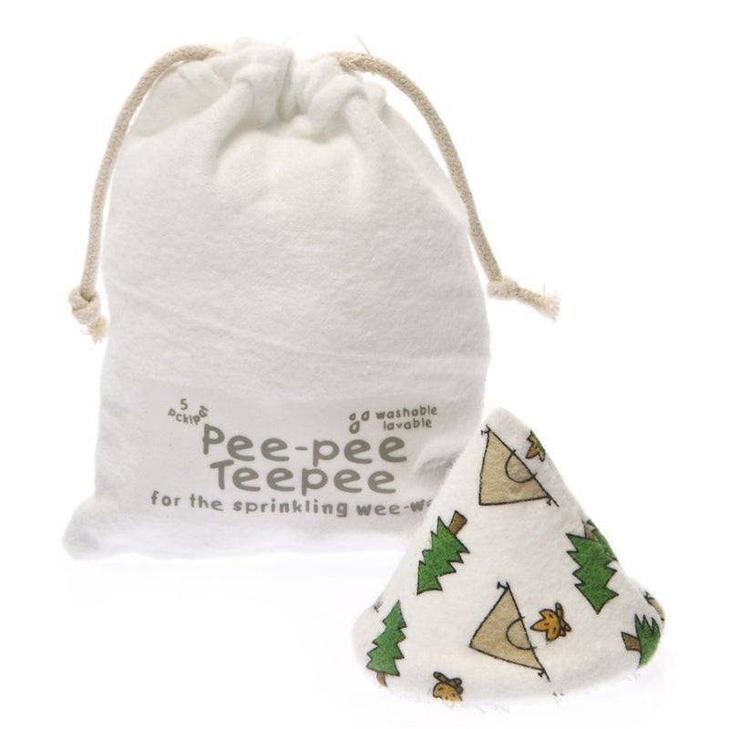 Beba Bean Pee Pee Teepee Camping with Laundry Bag 5 Pieces Baby boy Pee Shield Babyboy Essentials peepeeeteepee Baby boy Teepee Pee Shield Pee Covers - Image 2
