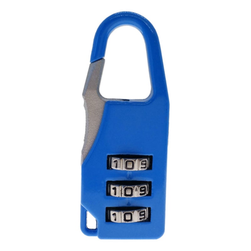 3 Dial Digit Number Code Password Combination Padlock Travel Security Safe Lock - Image 1