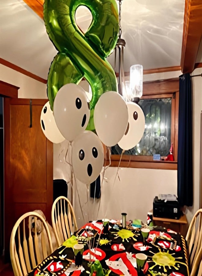 Balloon World Halloween Ghost Latex Balloons 12 Inch 24 PCS Skeleton Demon Latex Balloon/Halloween Ghost Balloons Party Balloon Decorations/Cosplay Theme Party Decoration/Wedding Birthday Party Decoration(24 pcs) - Image 3