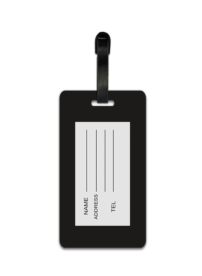 Plan To Gift Luggage Identification Tags for Bags/Backpacks and Suitcase with Funny Quote Messages (Born to Travel) - Image 3
