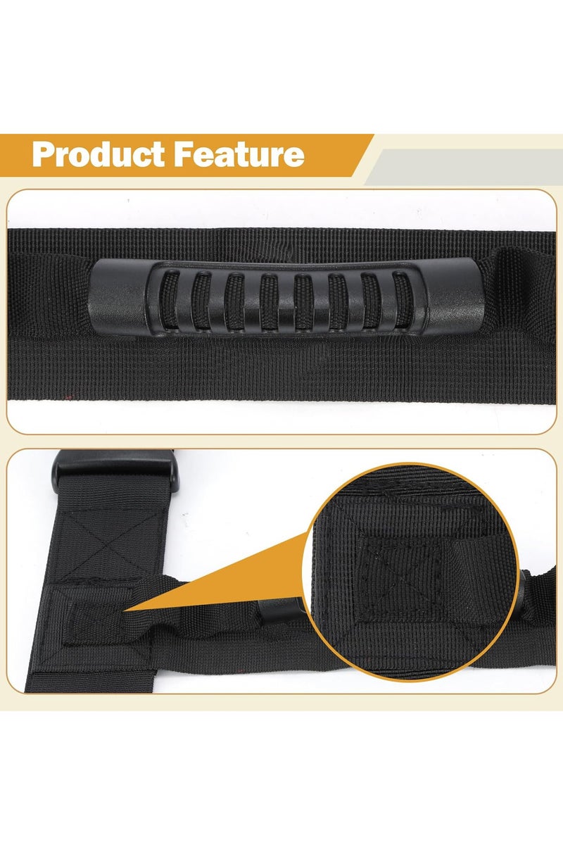 H-Shaped Style Carrying Strap with Handle, Handheld Belt for Safely Moving and Lifting Heavy Boxes, Adjustable Belt - Image 4