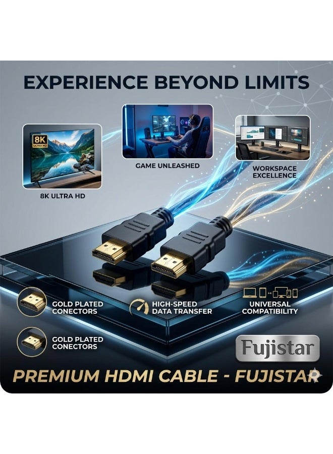 فوجي ستار كابل HDMI من فوجيستار بطول 40 مترًا - موديل FS HDM-5040 - Image 1