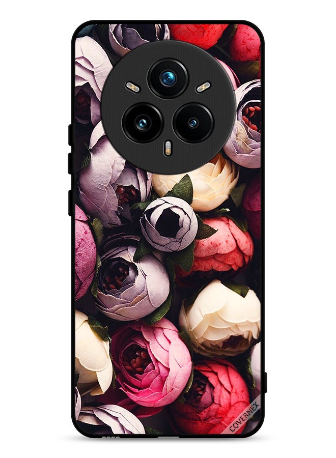 Covernex Realme 14 Pro 5G Protective Case Cover Dark Cone Roses