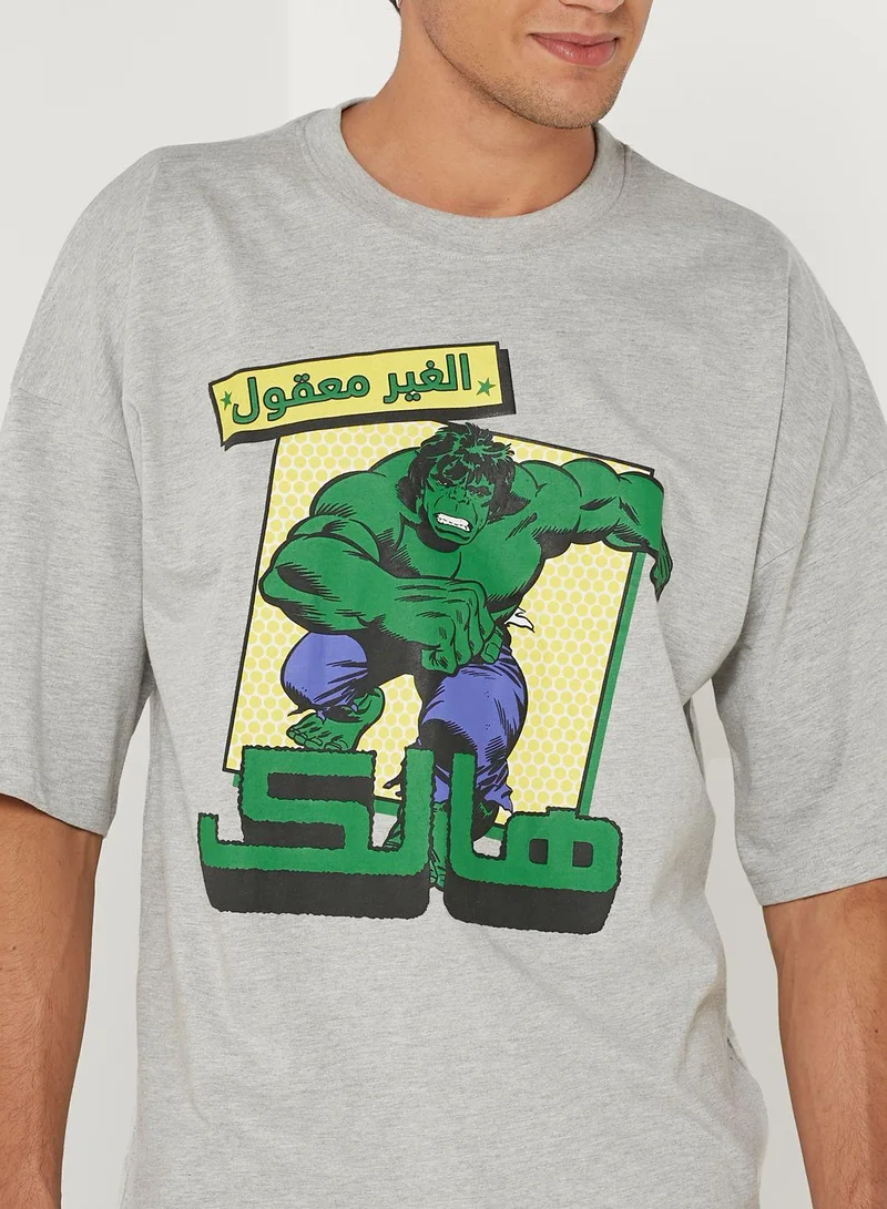 Urban Haul Hulk Oversized Crew Neck T-Shirt