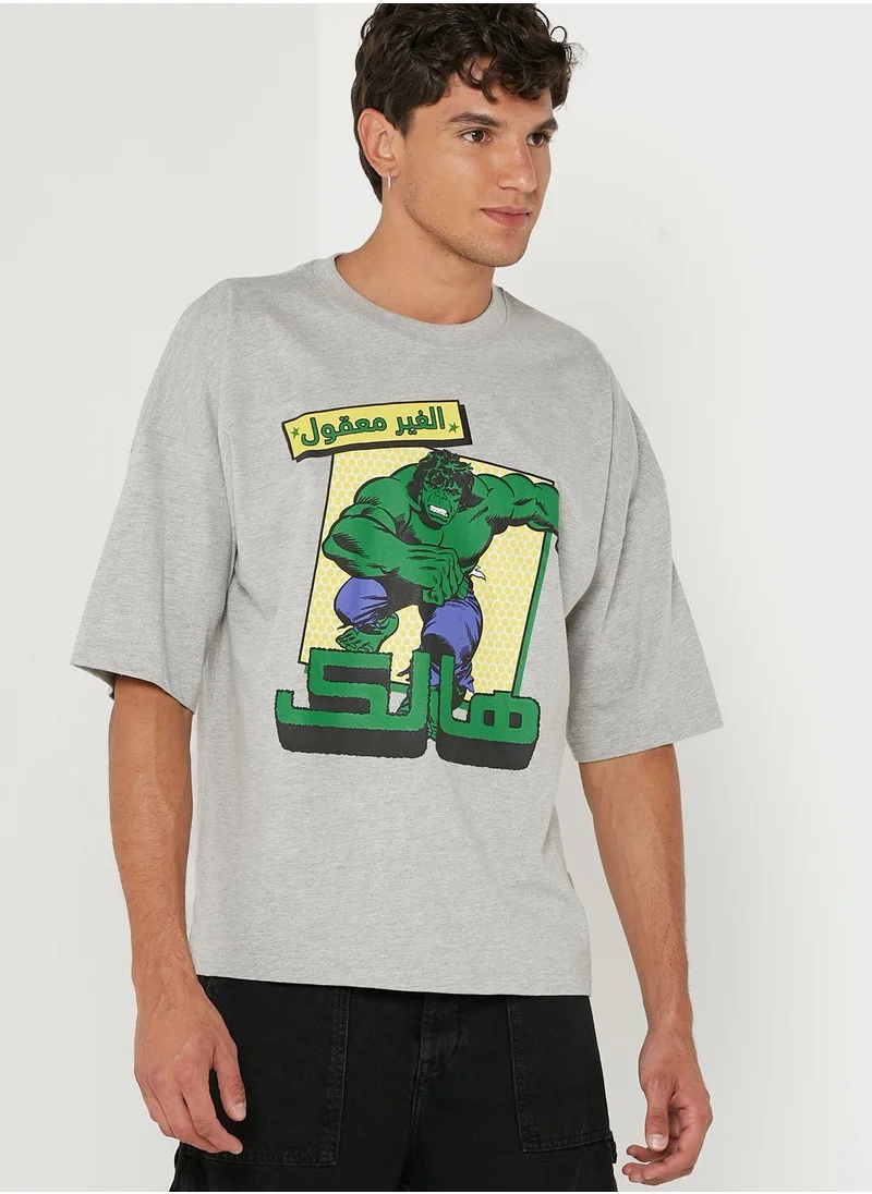 Urban Haul Hulk Oversized Crew Neck T-Shirt