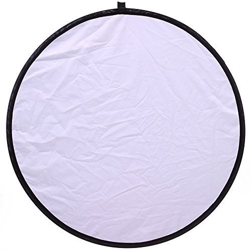 Konseen 5 in 1 Photo Video Reflectors 12 inch (30cm) Collapsible Multi-Disc Light Round Photography Reflector with Bag -Translucent, Silver, Gold, White and Black - Image 5