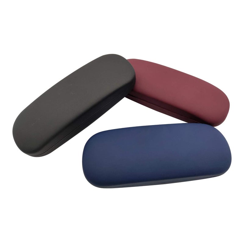 HSYMQ HSYMQ 3Pack Unisex Hard Shell Eyeglasses Protector Cases, Protective Case For Glasses  - Image 2