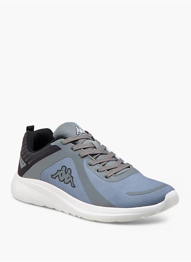 Kappa Men's Logo Print Lace-Up Sports Shoes