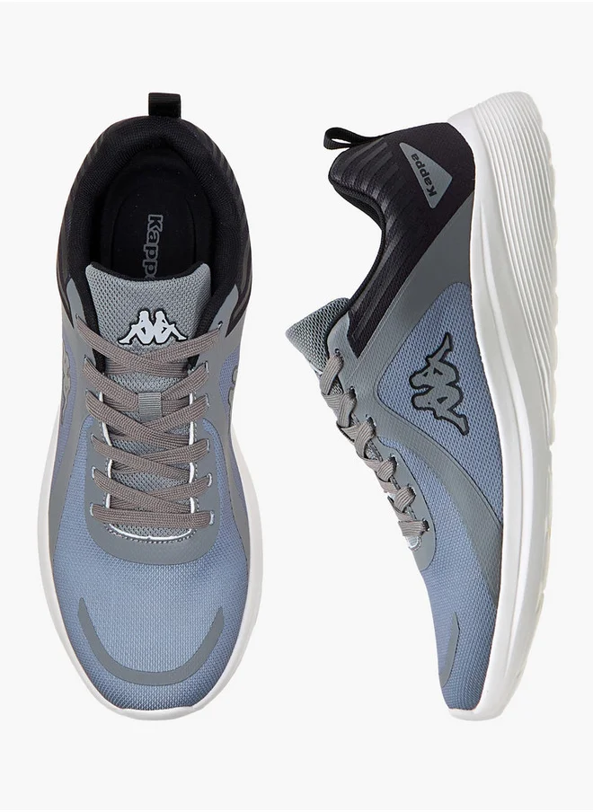 Kappa Men's Logo Print Lace-Up Sports Shoes