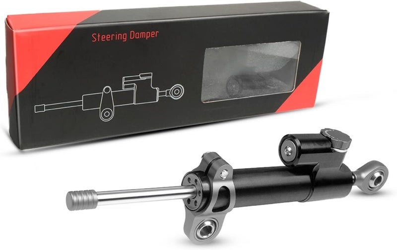 Adjustable Motorcycle Steering Stabilizer Damper For NC700 Models Color GY BK - Image 1