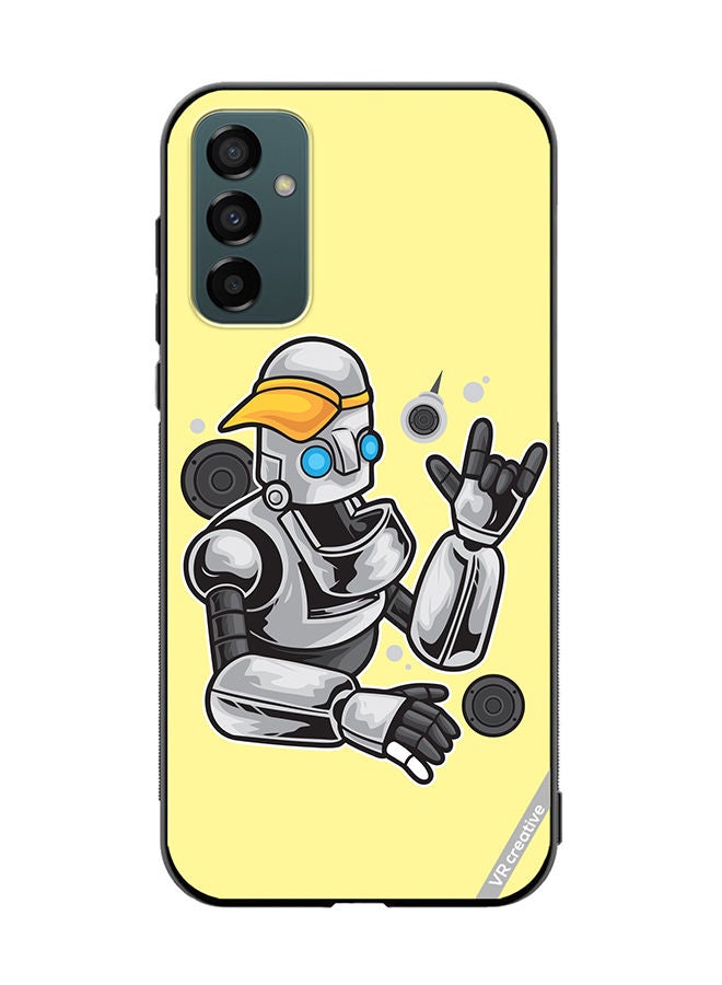 VR CREATIVE Protective Case Cover For Samsung Galaxy F23 Cool Robot Design Multicolour - Image 1