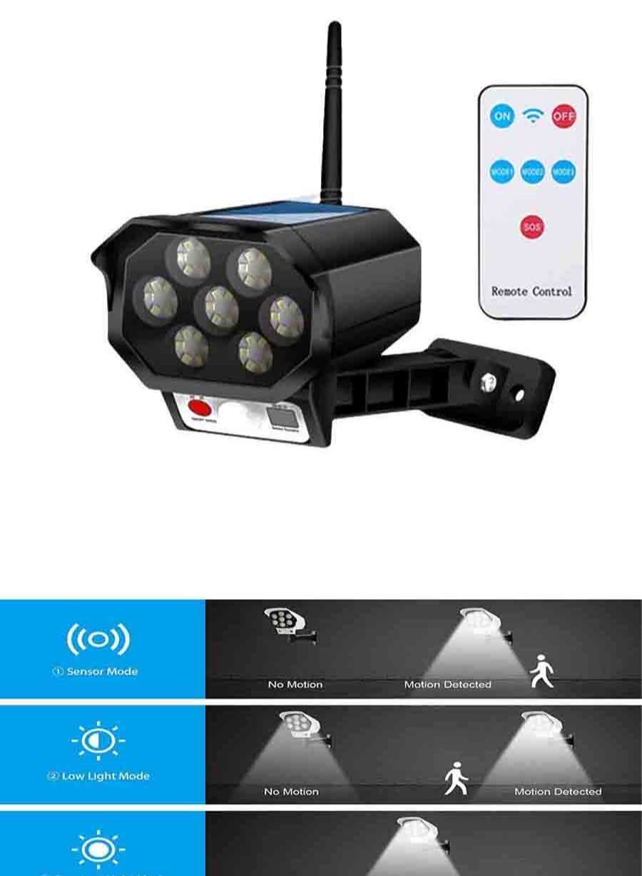 كوآرما co arma Solar Powered Motion Sensor Dummy Camera