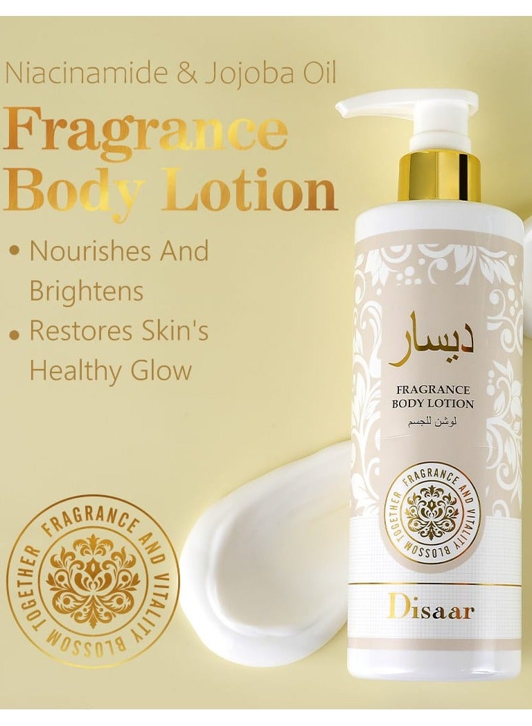 ديسار لوشن للجسم برائحة عطرية مع النياسيناميد وزيت الجوجوبا 320 مل - Image 3
