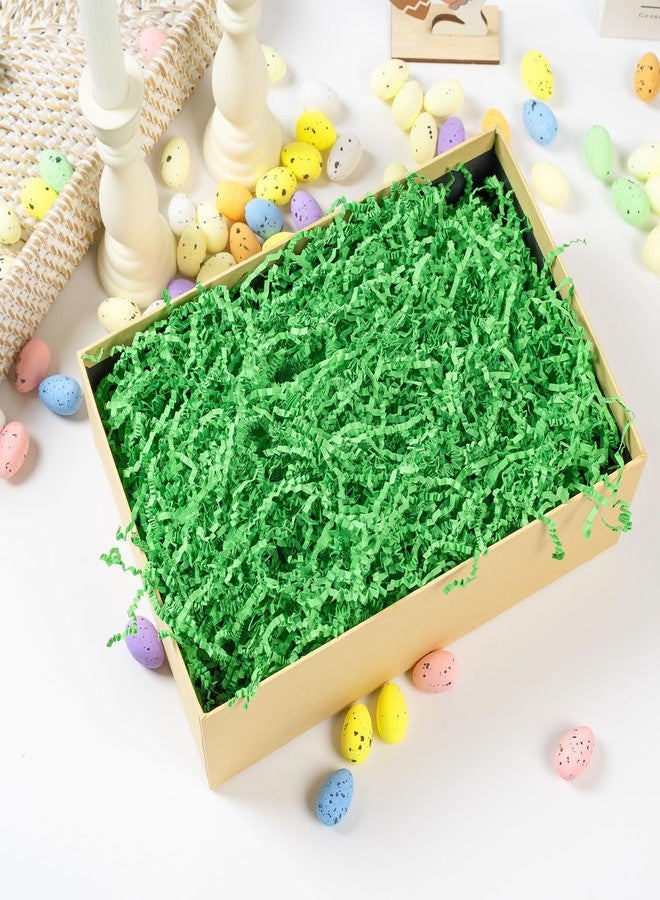 CIPOWM 16oz Easter Grass Crinkle Cut Paper Shred, Green Raffia Paper Shred Filler Shredded Paper Grass for Gift Wrapping Craft DIY Gift Bag Box Filling Party Supply(Green - Image 5
