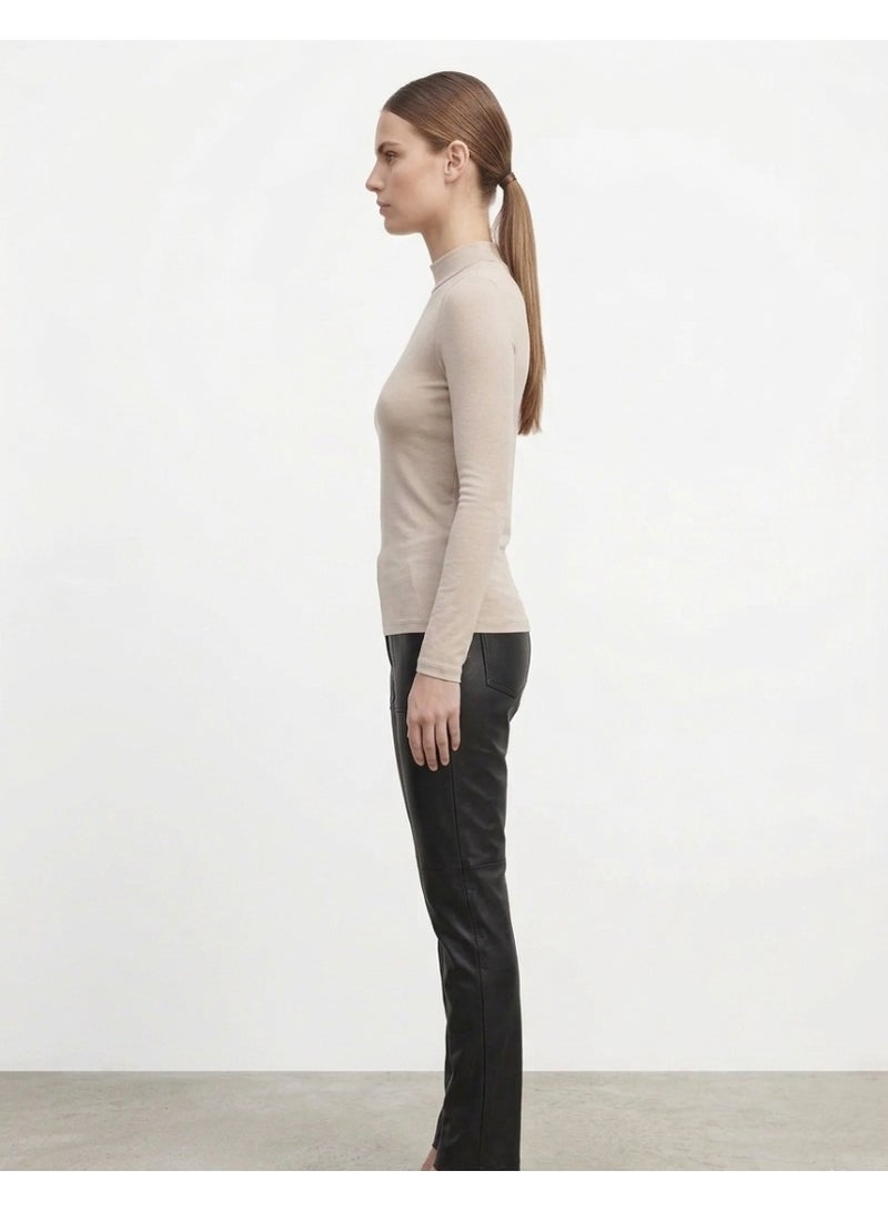 Carina High Coal Neck Long Sleeves (Cookies) - Image 2