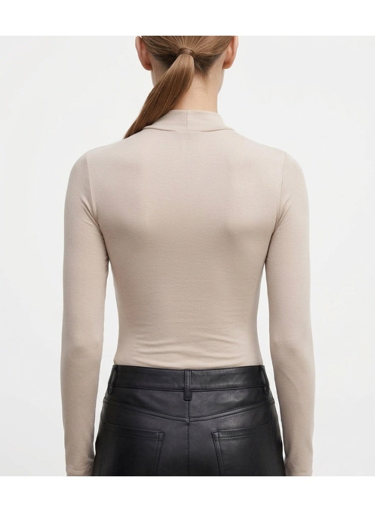 Carina High Coal Neck Long Sleeves (Cookies) - Image 3