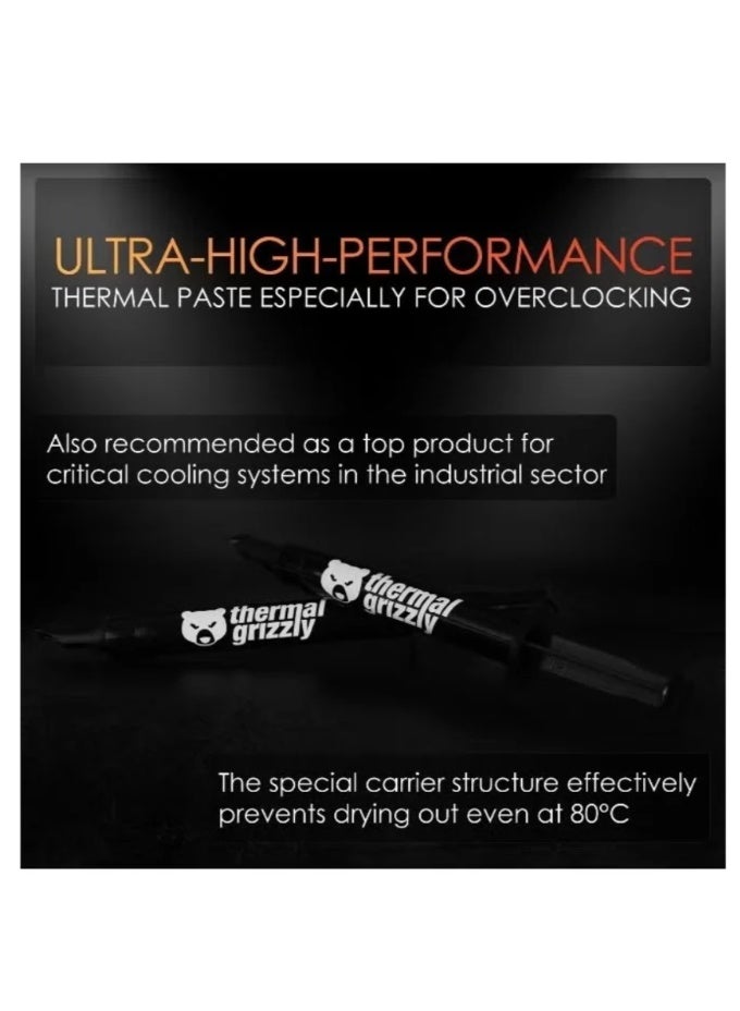 Thermal Grizzly 1 Gram - Extremly High Performance Thermal Paste - for Demanding Applications and Overclocking CPU/GPU/PS4/PS5/Xbox - Image 3