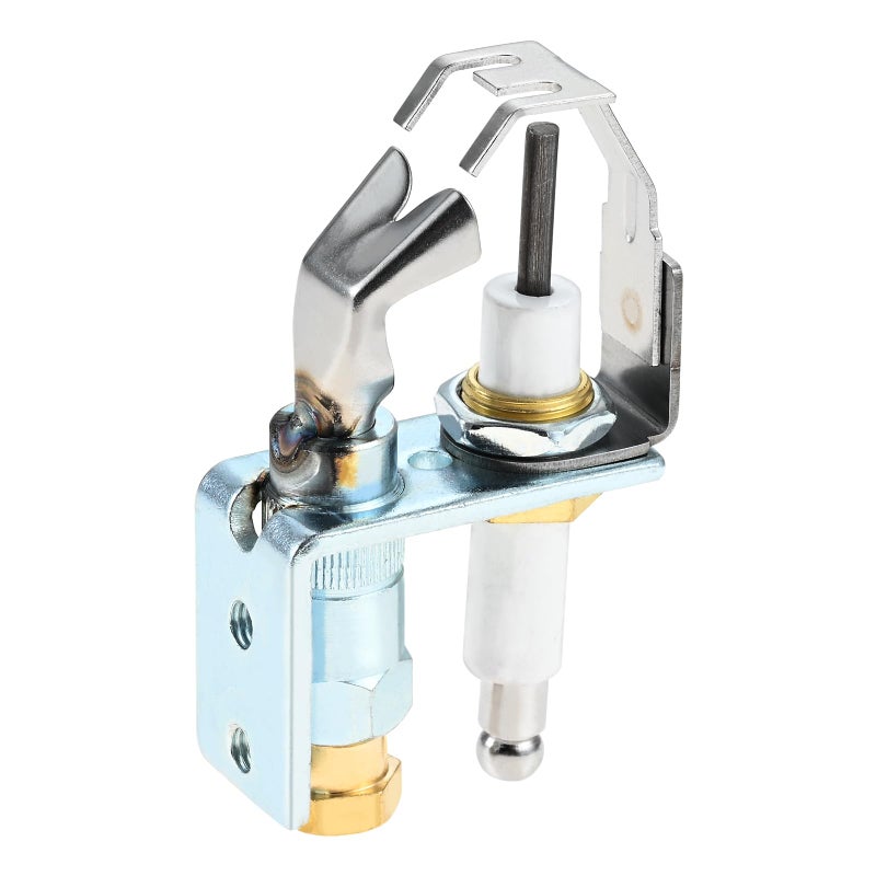 Lemfema Q345A1305 Target Type Pilot Burner, Natural Gas and Propane Pilot Burner Assembly, Compatible with Honeywell The S86, S860, S8610, S8670 Intermittent Pilot Systems - Image 1