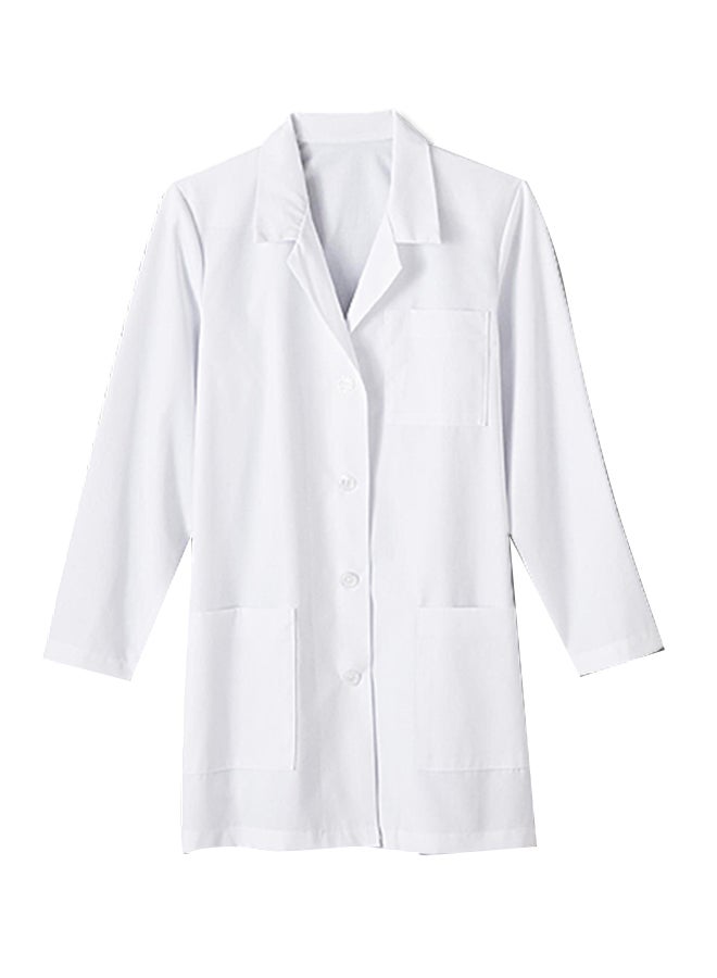 Loquat Hospicare Lab Coat White
