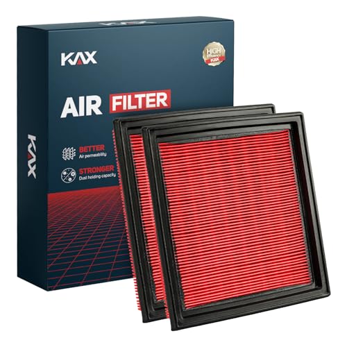 KAX Premium Engine Air Filter CA10544 Replacement for Infinit EX35 EX37 G25 G35 G37 Q40 Q60 QX50 350Z 370Z 20072020 Advanced Air Filter Media Increased Acceleration - Image 1