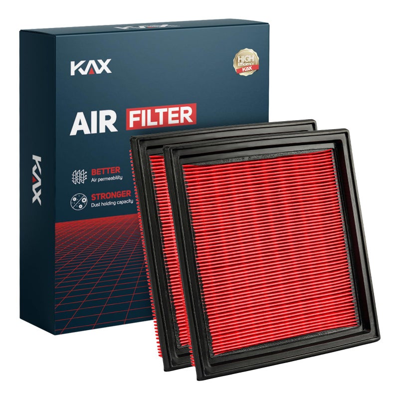 KAX Premium Engine Air Filter CA10544 Replacement for Infinit EX35 EX37 G25 G35 G37 Q40 Q60 QX50 350Z 370Z 20072020 Advanced Air Filter Media Increased Acceleration - Image 2