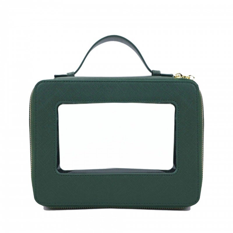 Travel Portable Toiletry Storage Box, Large-Capacity Portable Storage Bag, Multi-Functional Waterproof Leather Storage Bag, Ultra-Light - Image 1