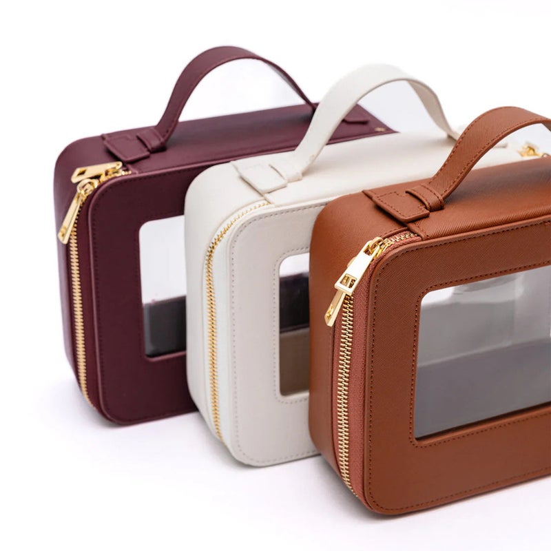 Travel Portable Toiletry Storage Box, Large-Capacity Portable Storage Bag, Multi-Functional Waterproof Leather Storage Bag, Ultra-Light - Image 4