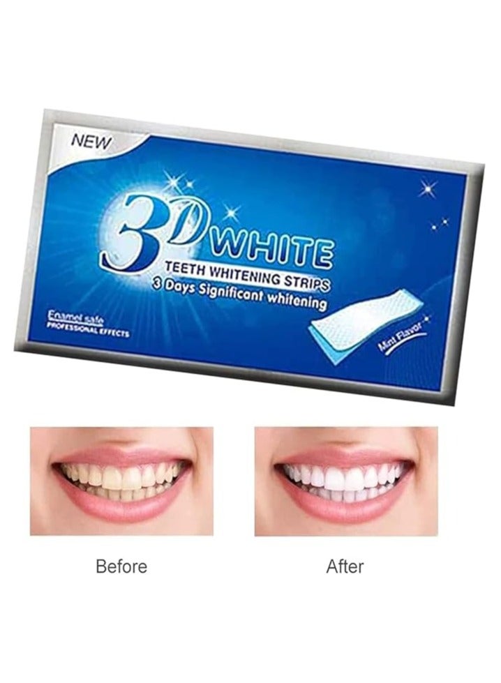 ORiTi Peroxide Free Whitening Strips l 3D Whitening Strips with Instant Result Enamel Safe Teeth Whitening Strips - Image 3