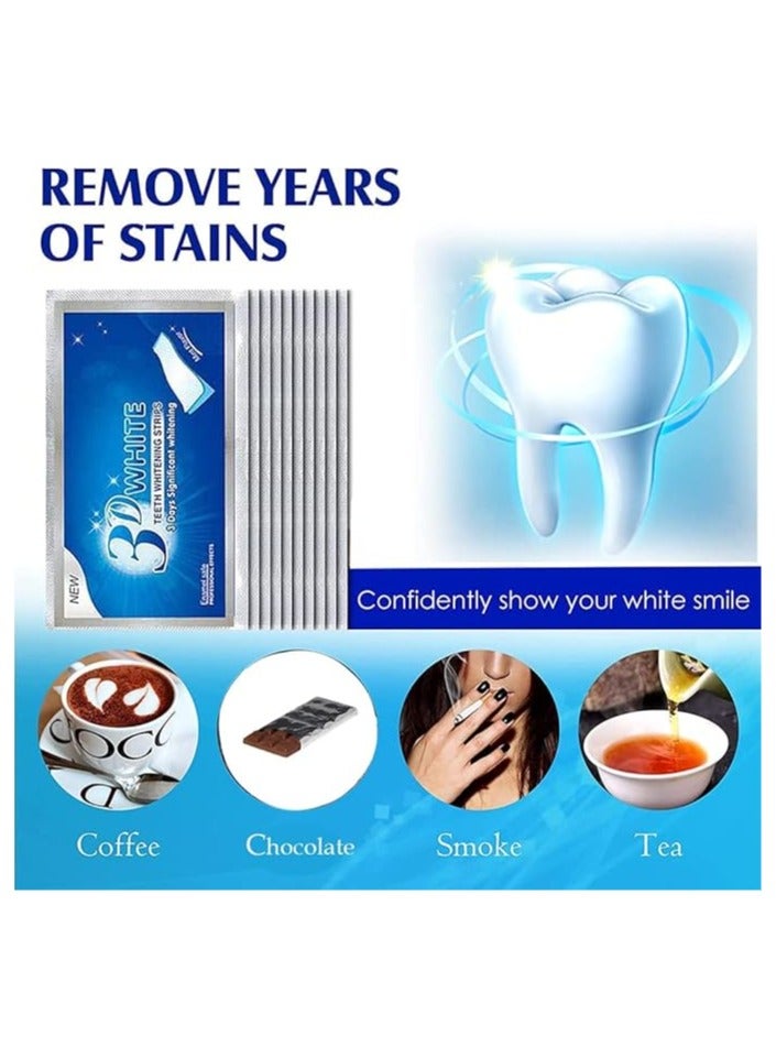 ORiTi Peroxide Free Whitening Strips l 3D Whitening Strips with Instant Result Enamel Safe Teeth Whitening Strips - Image 4