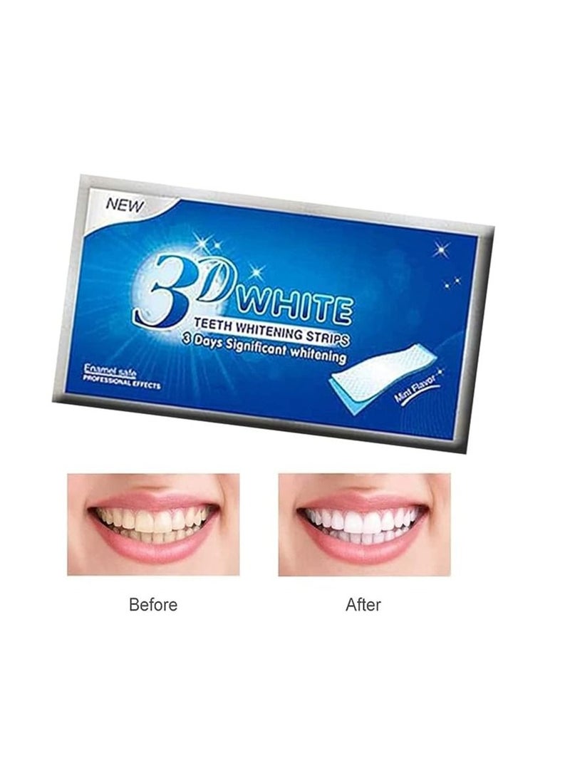 ORiTi - ORiTi Peroxide Free Whitening Strips l 3D Whitening Strips with Instant Result Enamel Safe Teeth Whitening Strips - Image 1