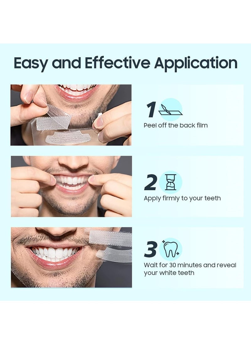 ORiTi - ORiTi Peroxide Free Whitening Strips l 3D Whitening Strips with Instant Result Enamel Safe Teeth Whitening Strips - Image 1