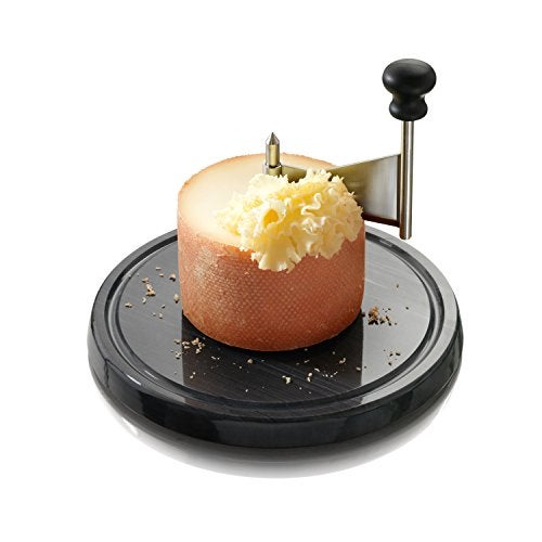 BOSKA Cheese Curler - Marble Pro Stainless Steel - Best for Cheese Wheel or Chocolate - Multifunctional Rust-Proof Shredder - Manual Handheld Cheese Slicer 10in - Image 1