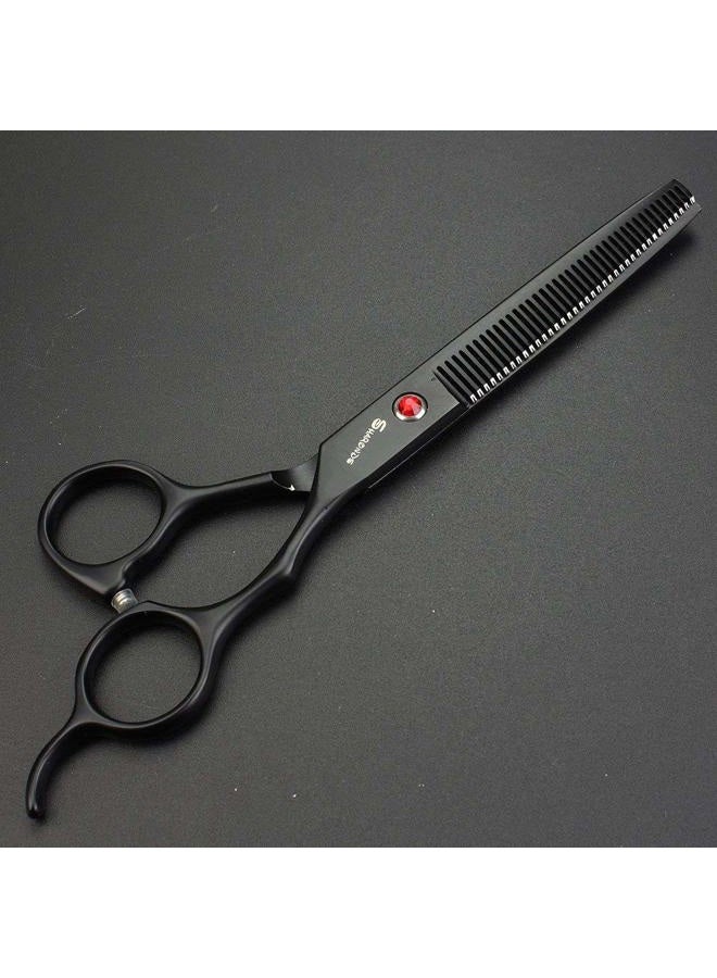 SHARONDS 7.0 Inch Stainless Steel Professional Barber Scissors Hair Thinning Scissors Hairdresser or Home Hairdresser Variant/Hybrid Scissors (scissors set) - Image 5