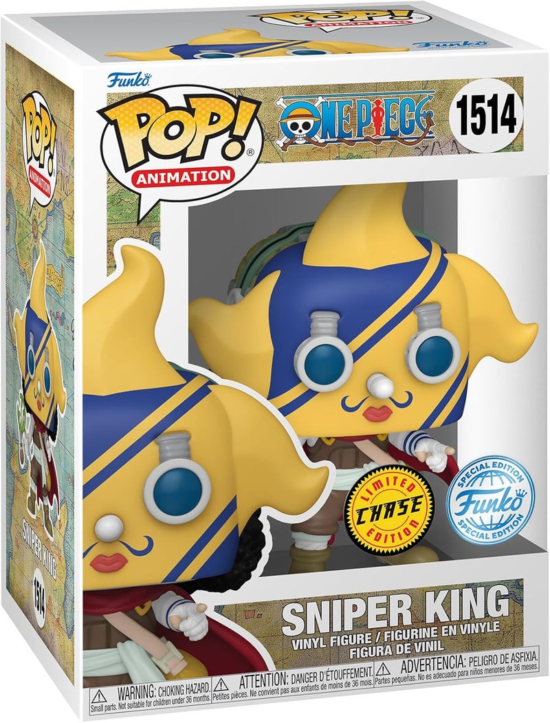 Funko فنكو بوب! أنيميشن: ون بيس - سنابر كينغ - 1/6 احتمالات للنسخة النادرة - ون بيس - تمثال فينيل قابل للجمع - فكرة هدية - منتجات رسمية - ألعاب للأطفال والبالغين - Image 4