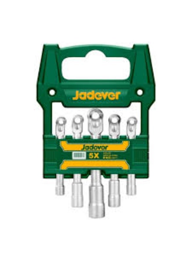 جاديفر  طقم بيبه  5 قطعة  حرف L   من 8مم-14مم من جاديفر JDTH4205 - Image 3