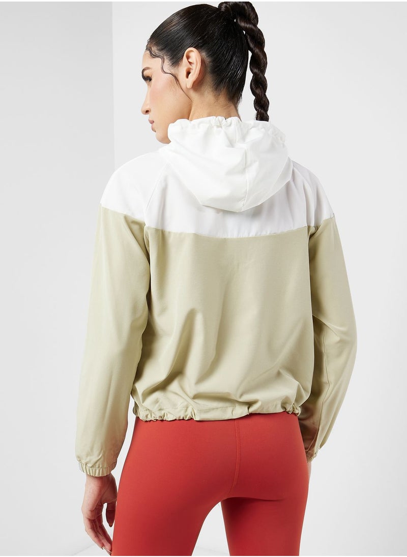 FRWD - Half Zip Colorblock Athletic Jacket - Image 1