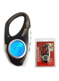 Digital Electronic Compass, Buckle Clip Design, With Thermometer, Clock Feature (Bag Pack Carabiner Clip For Outdoor Climbing) - pzsku/ZD81644177AFEE4C1F25AZ/45/_/1689323651/e39e65a6-48ef-4f32-95c5-68c3665fe6f2