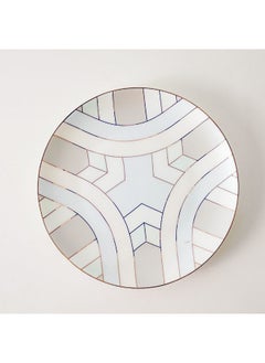 DANUBE HOME Danube Home Lincoln Fine Bone China Side Plate 19Cm Elegant And Durable Perfect For Serving Bread Appetizers Or Desserts Stylish Design For Home Restaurant Or Special Occasions  - Image 1