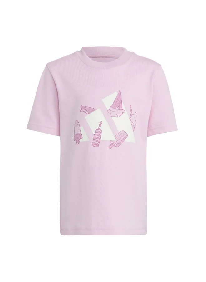 اديداس adidas lounge ice unisex graphic t-shirt