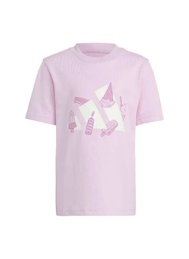 اديداس adidas lounge ice unisex graphic t-shirt