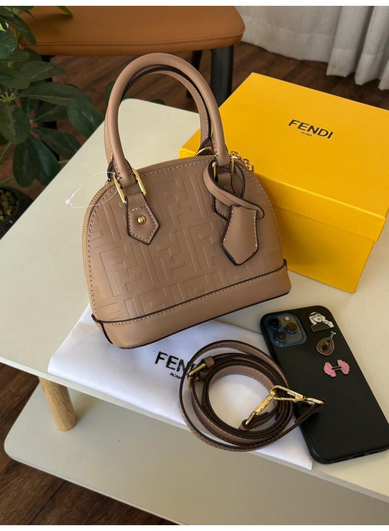 A stylish and simple women's handbag by Fendi