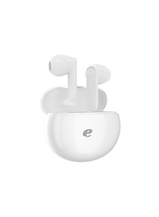 Acer True Wireless Earbuds with 13mm Large Dynamic Drivers, Bluetooth 5.2, High-Sensitivity Mic, and Type-C Fast Charging – White white - Image 1