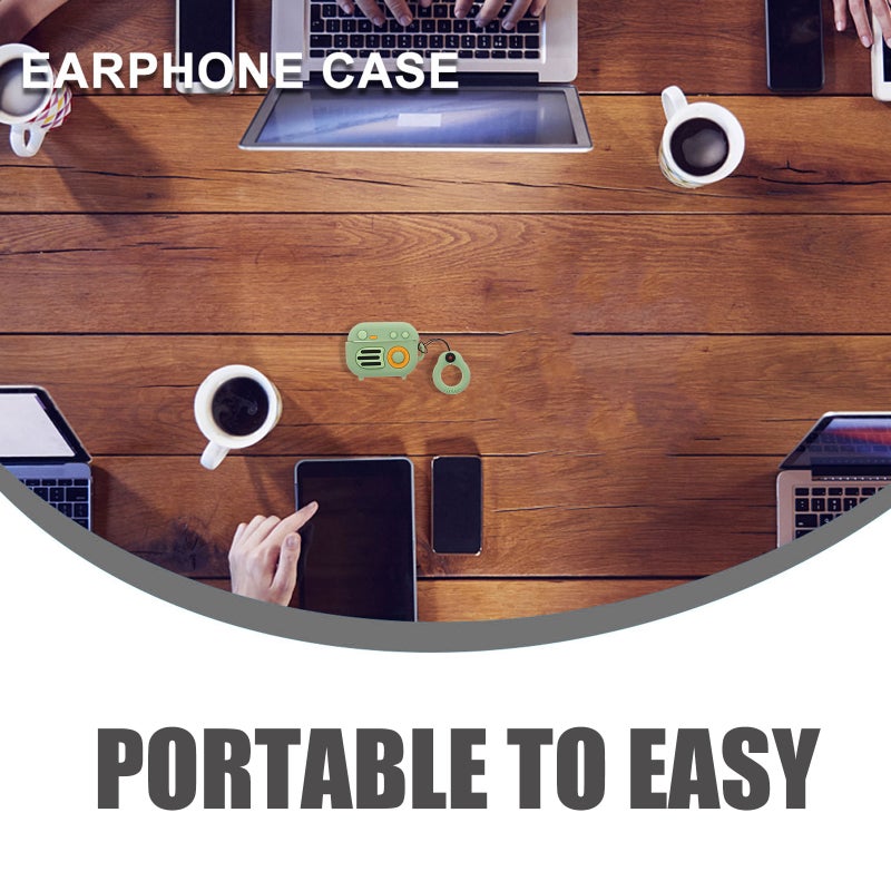 1Pc Vintage Shape Earbuds Case Compatible for Airpods Pro - Image 3