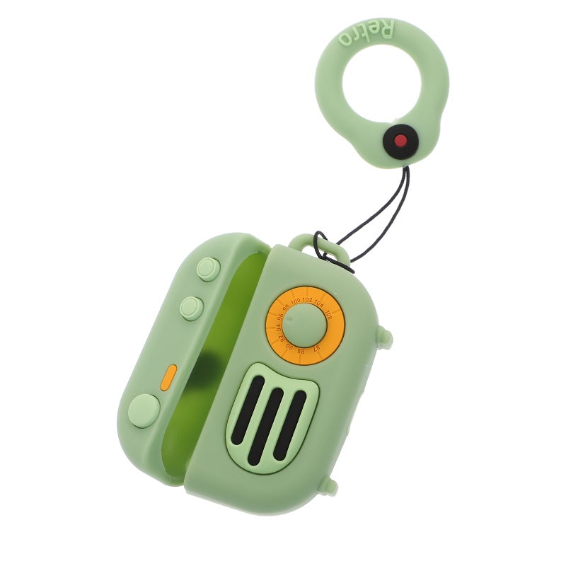 1Pc Vintage Shape Earbuds Case Compatible for Airpods Pro - Image 1