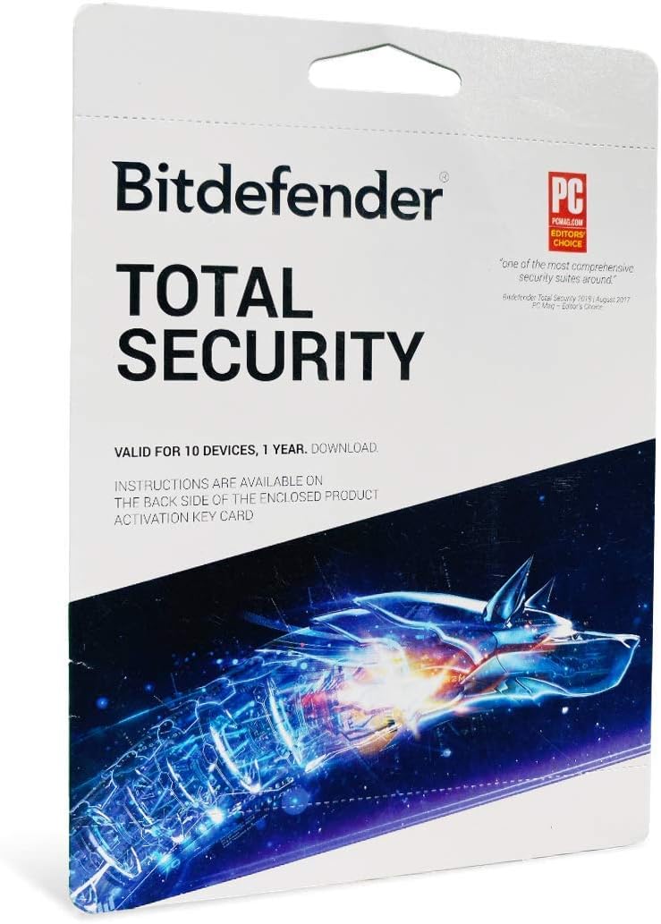 Bitdefender Total Security - 10 أجهزة | اشتراك لمدة عام واحد | PC/Mac | رمز التفعيل عبر البريد الإلكتروني - Image 2