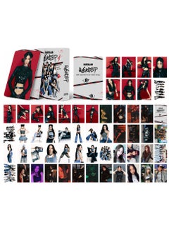 زد Integrate small card KPOP Korean Wave photo card 55 boxed DIY collection IVE support BADVILLAIN small card 