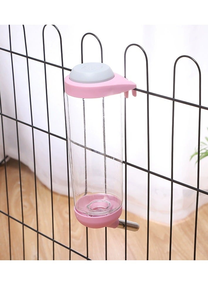 Goolsky Hanging Pet Water Bottle – Extended Nozzle Dog Water Dispenser for Crates & Cages, No-Drip Portable Drinking Feeder - Image 1